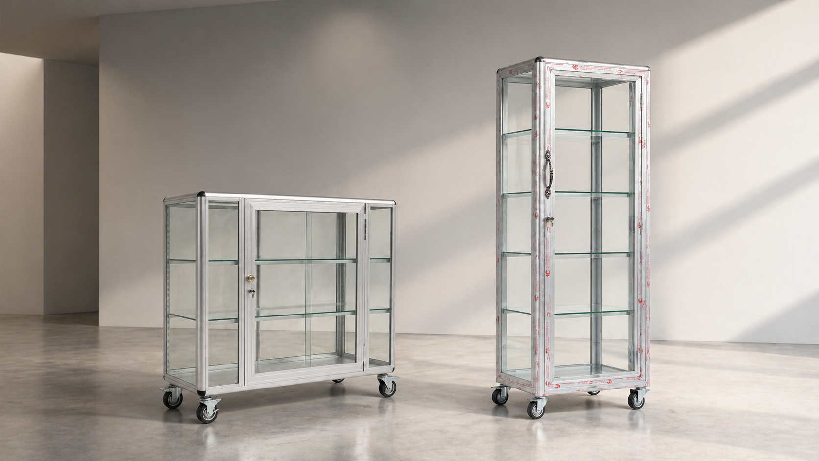 Trabajo de vidrio y aluminio en Chontales
